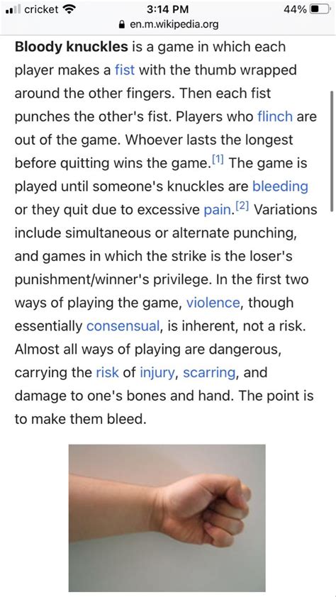 what is bloody knuckles game|How to Play the card game Bloody Knuckles .